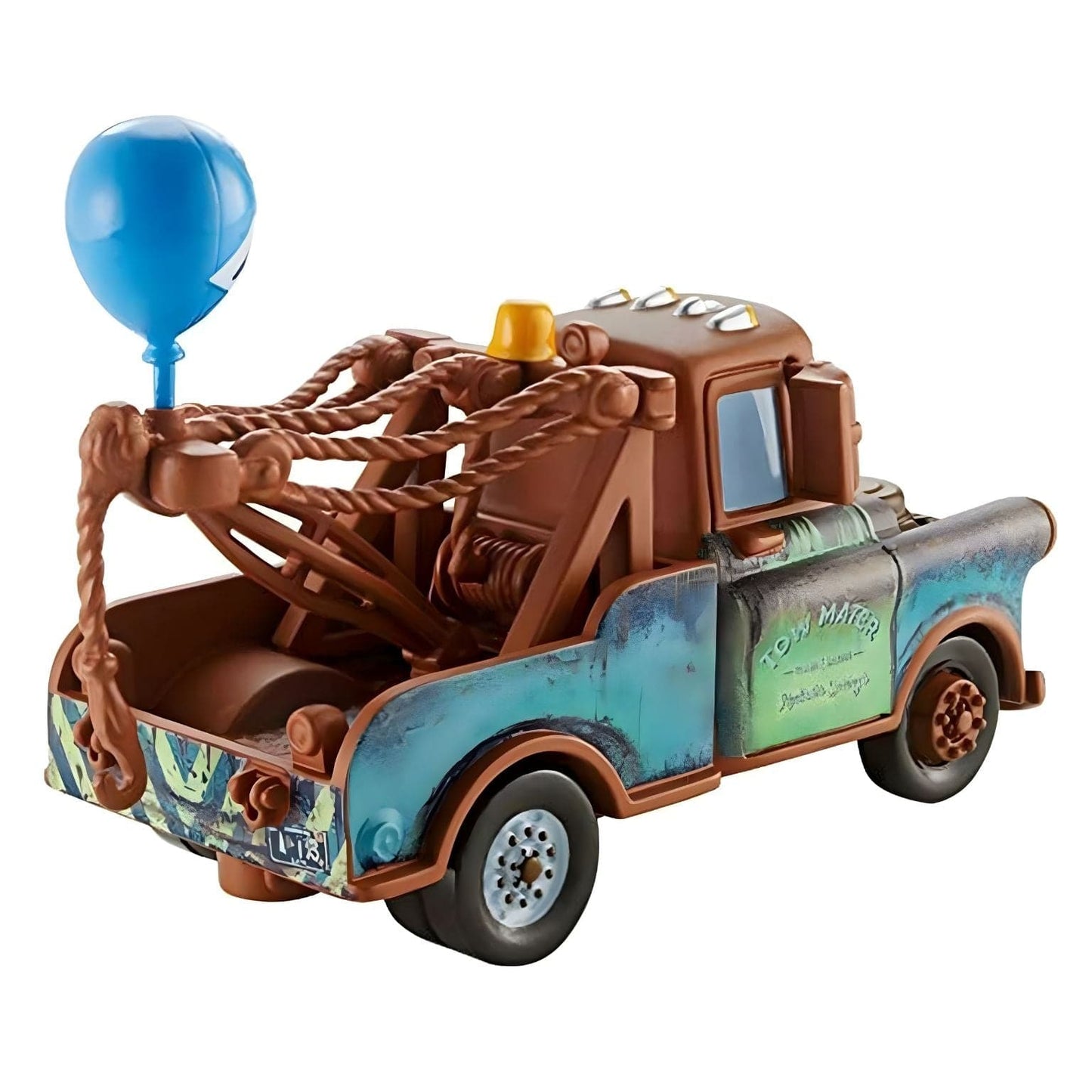 Cars Disney Mate com balão azul da Disney Pixar Cars brinquedo Mattel
