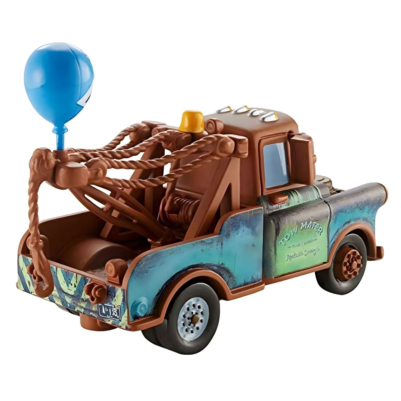 Cars Disney Mate com balão azul da Disney Pixar Cars brinquedo Mattel
