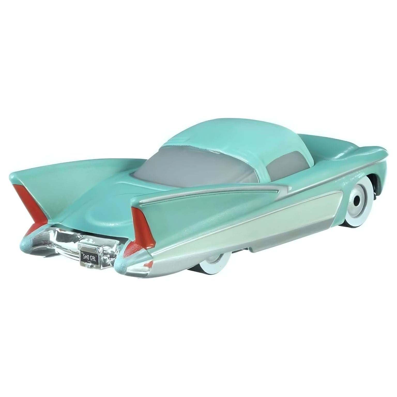 Cars Disney Pixar Flo da Mattel em tom verde água inspirado no universo Cars