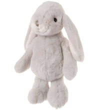 Coelho de Peluche Kanini azul pálido com orelhas compridas e expressão meiga