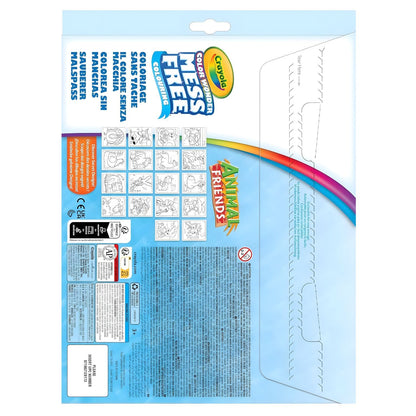 Capa Crayola Color Wonder Animais da Quinta com vaca, cabra, vitela, quinta e canetas coloridas