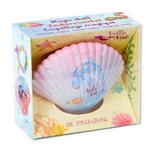 Conchas mágicas Nella Nixe com pulseira surpresa colorida revelada na água