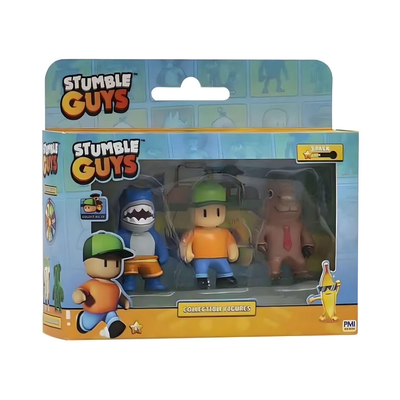 Conjunto 3 figuras Stumble Guys Pack 6