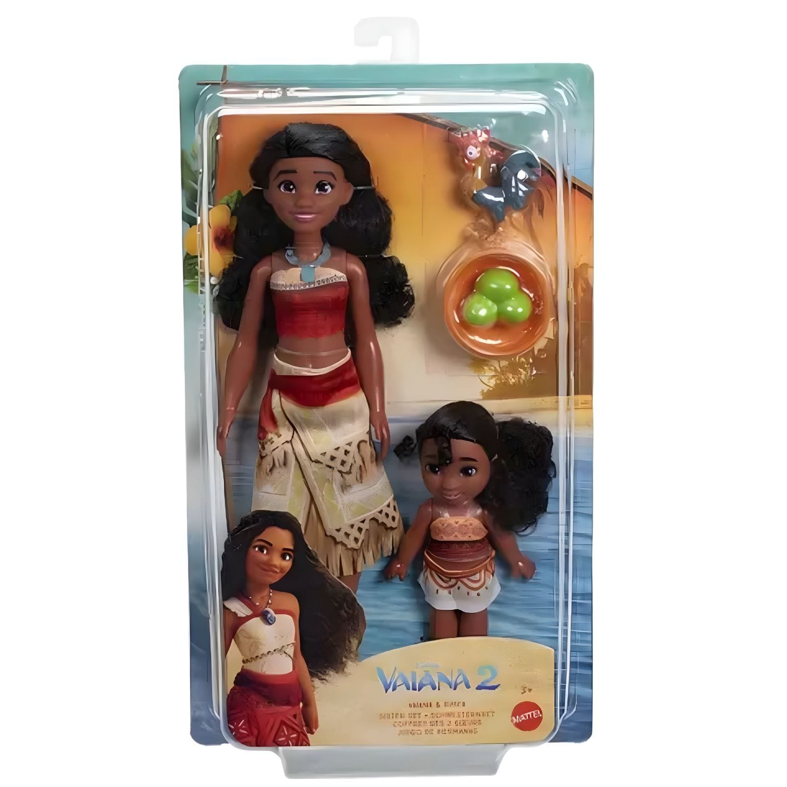 Conjunto Princesa Disney Vaiana para histórias de aventura