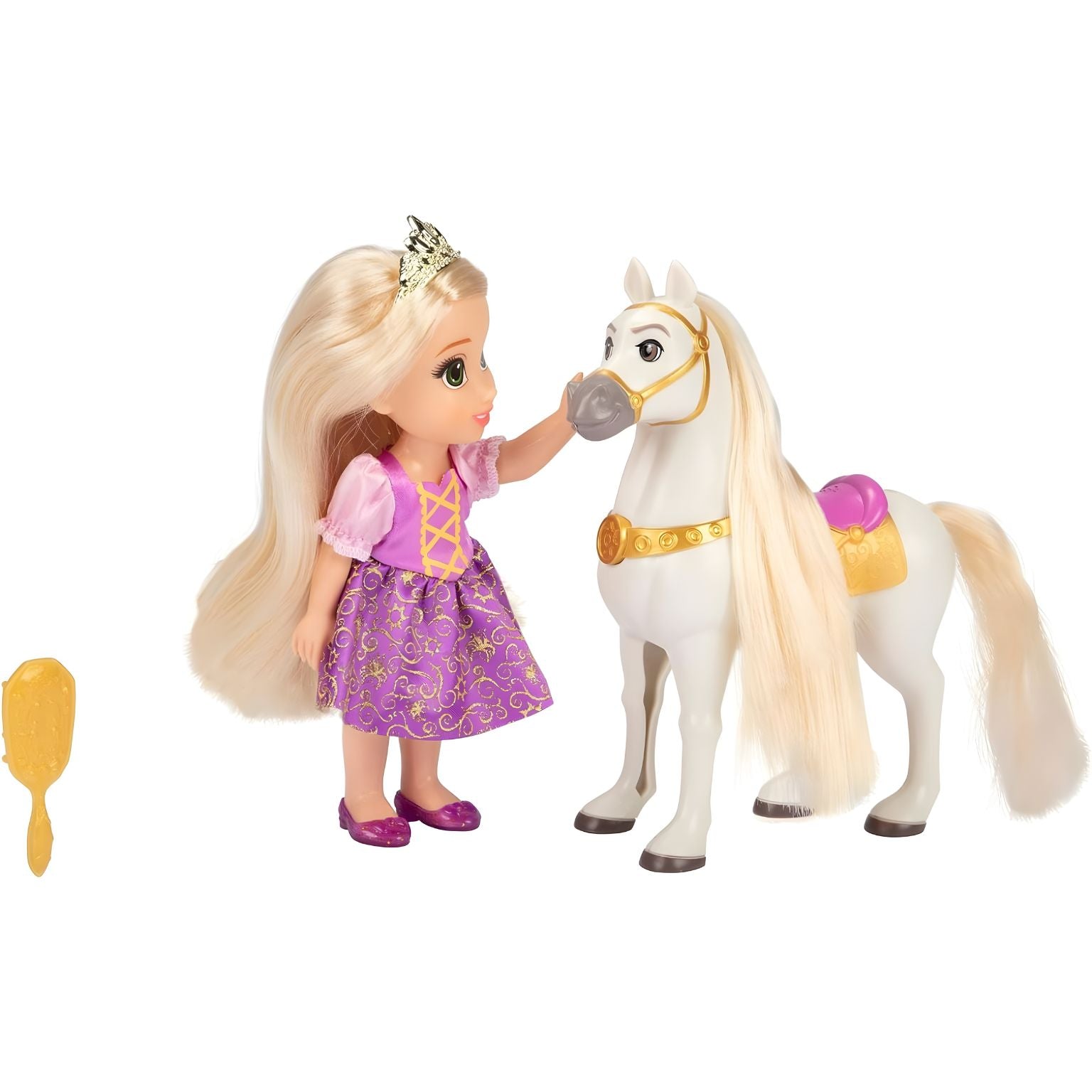 Conjunto Princesa Disney Rapunzel e Maximus