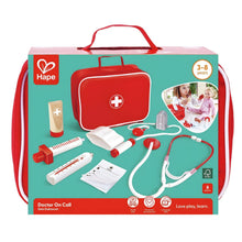 Mala de Médico Hape com acessórios de faz-de-conta