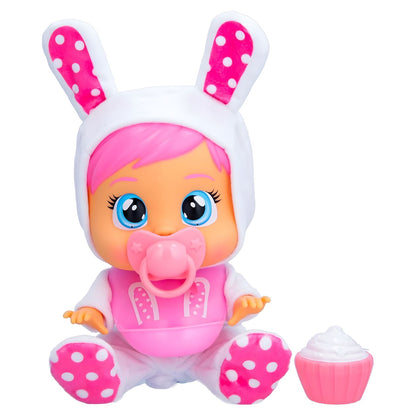 Cry Babies Loving Care Coney com chupeta e acessórios de brincadeira
