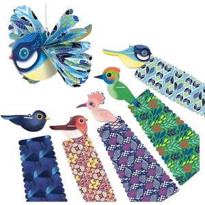 Dobragem em leque - Aves do campo