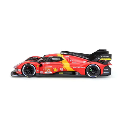 Ferrari 499P Le Mans 2023 visto de lado