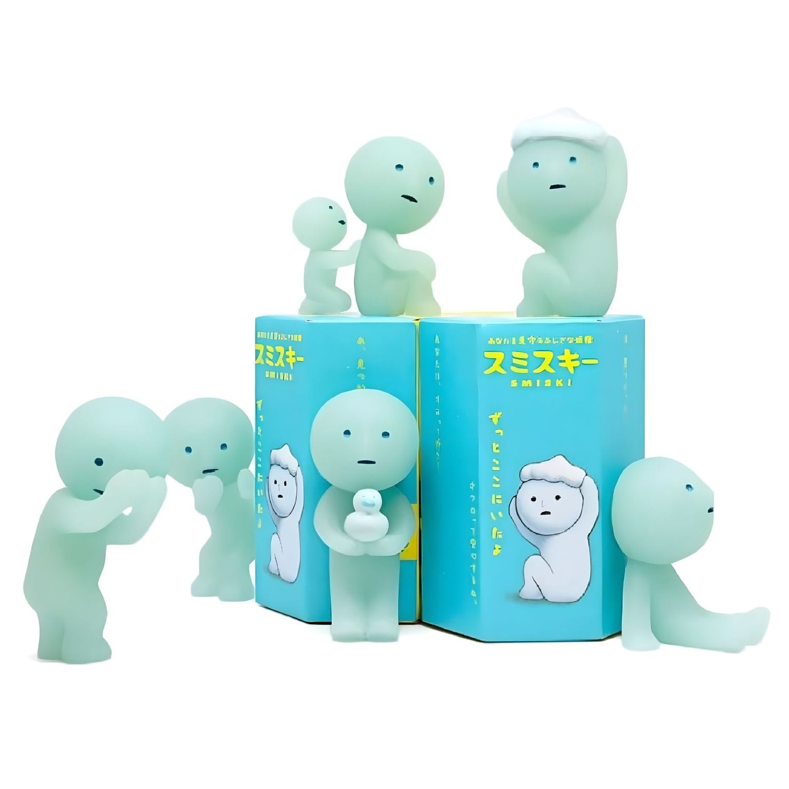 Blind box Figura Smiski Banheira surpresa