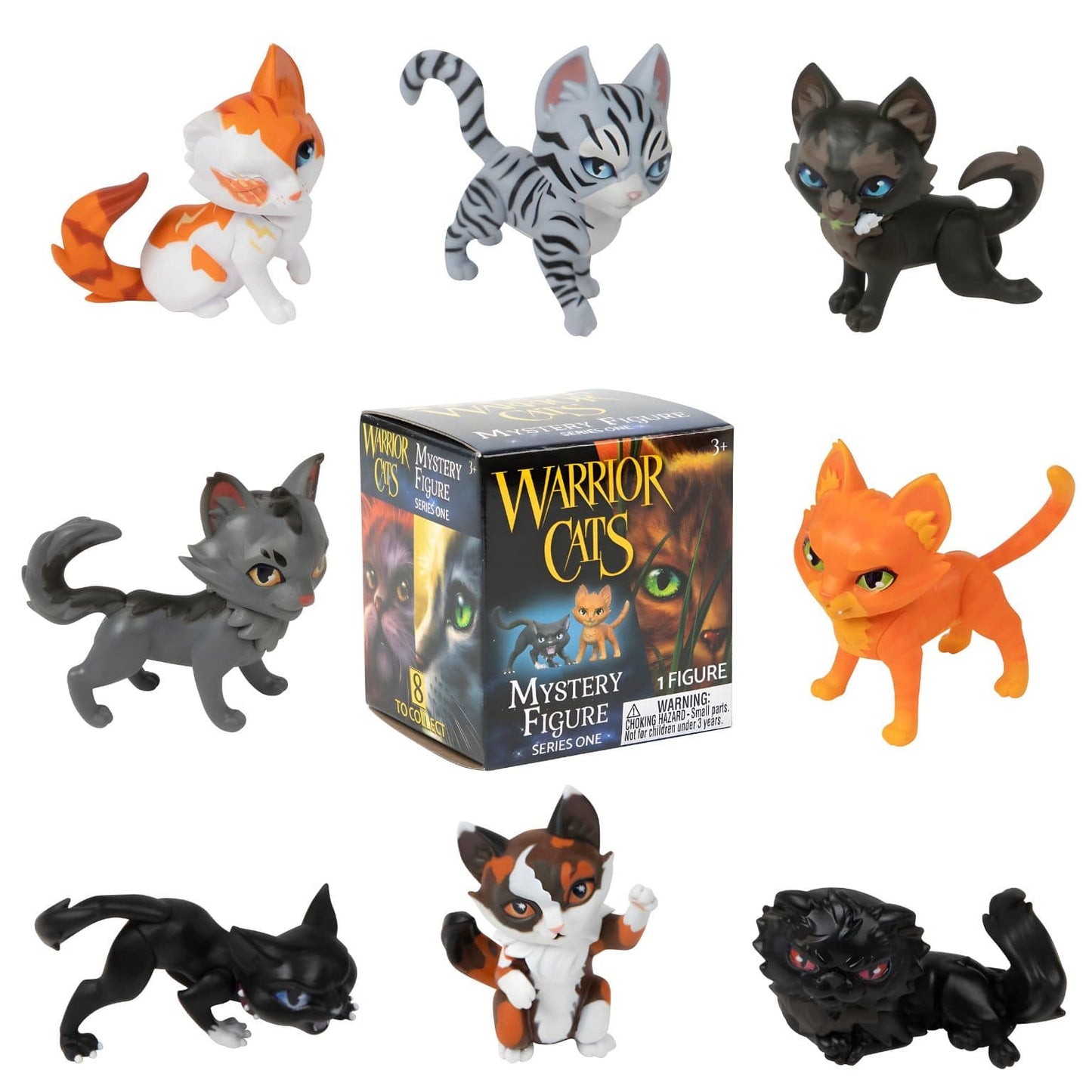 Figura mistério Warrior Cats para colecionar