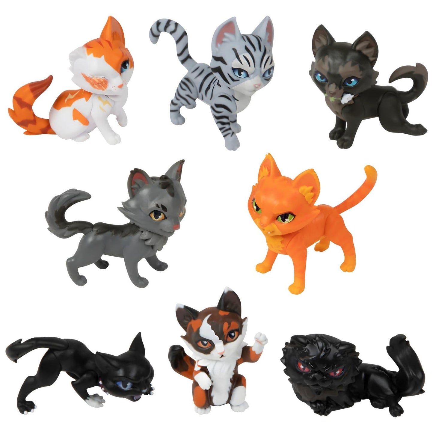 Figura colecionável Warrior Cats surpresa