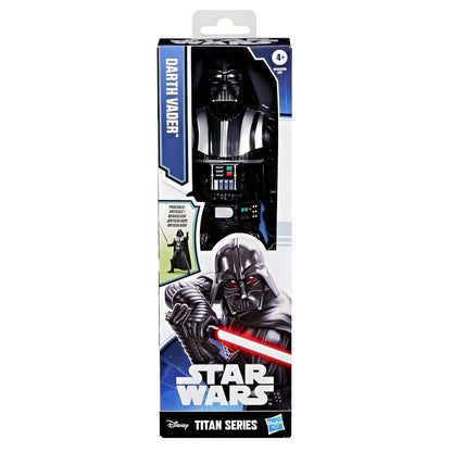 Figura Titan Star Wars Darth Vader dentro da caixa Titan Series