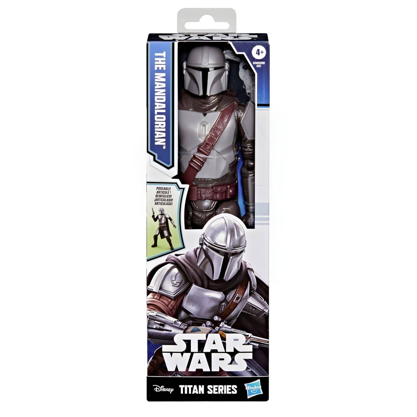 Figura Titan Star Wars The Mandalorian em destaque