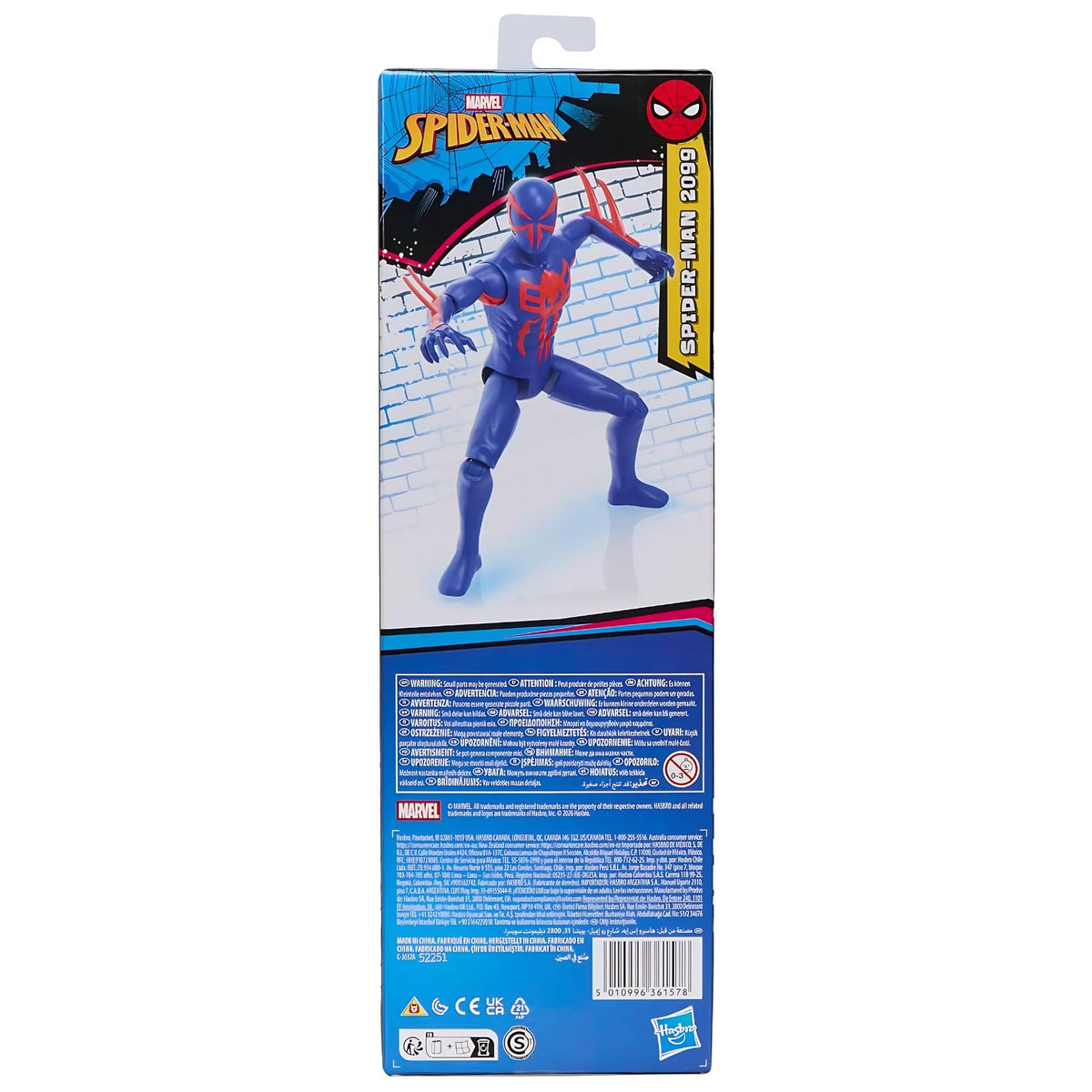 Homem-Aranha 2099 Titan Series, figura de ação Hasbro inspirada em Miguel O’Hara