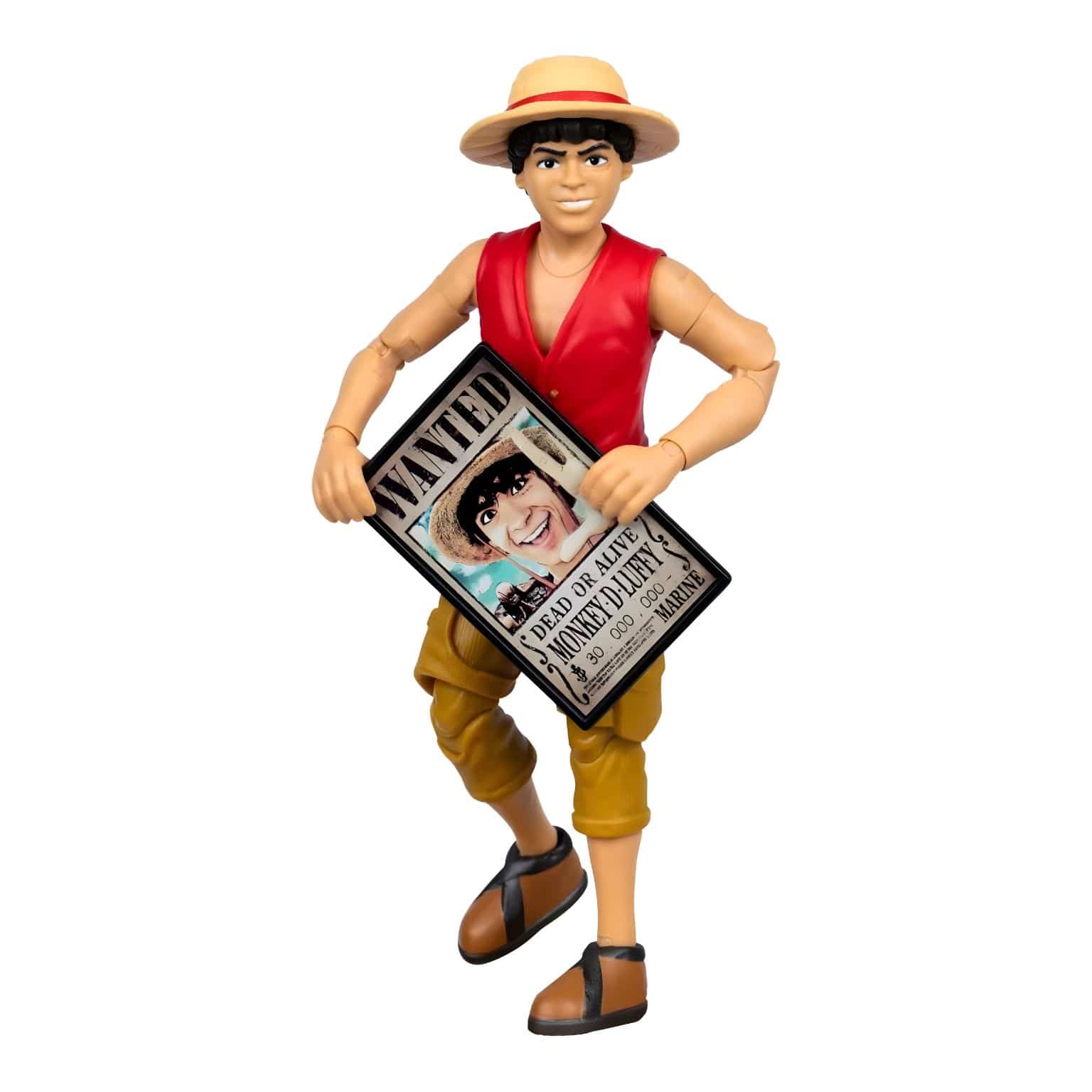 Figura One Piece Luffy vista alternativa para fãs de One Piece