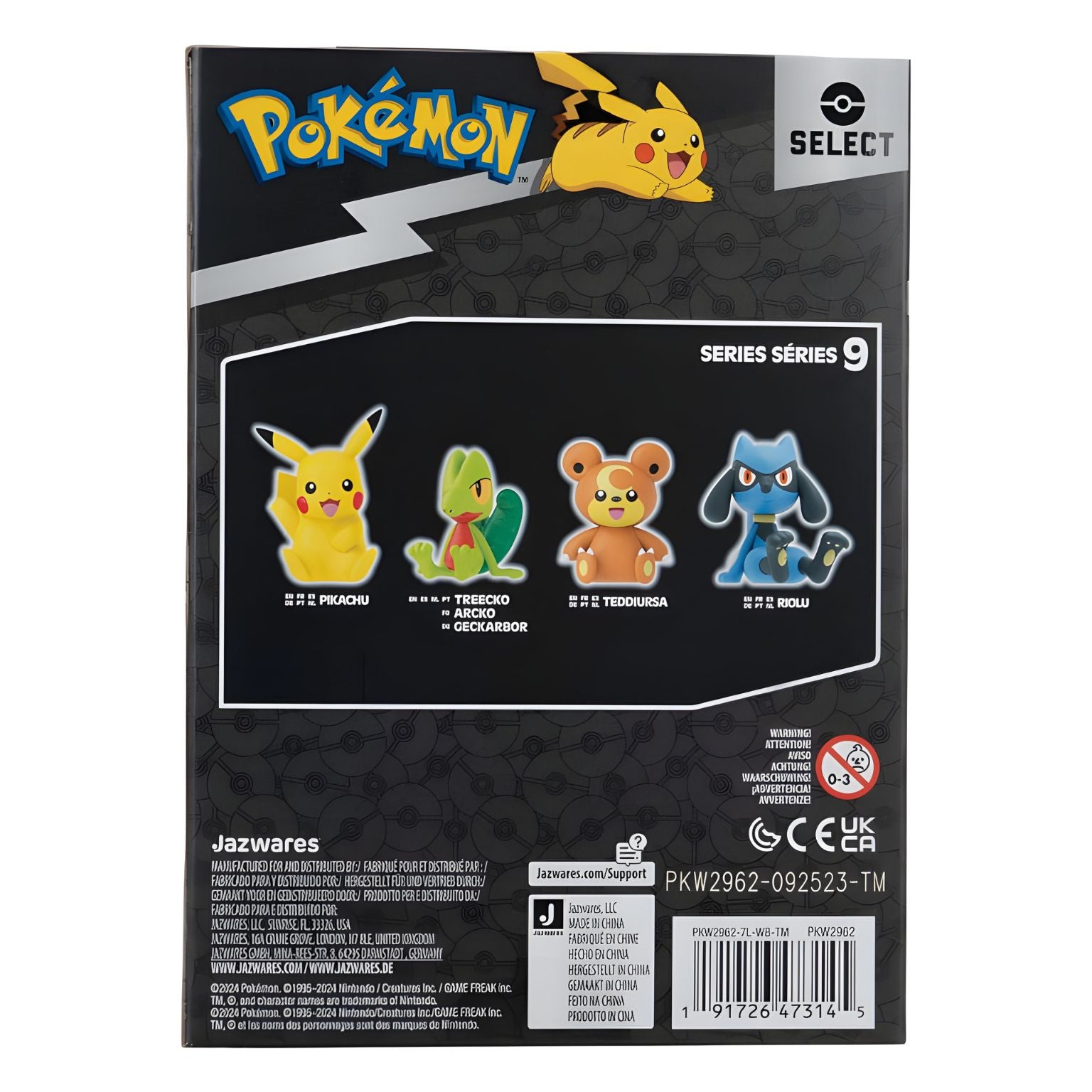Figura Pokémon Select – Pikachu 2