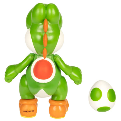 Costas da Figura Super Mario - Yoshi com ovo