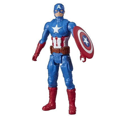 Figura Titan Capitão América com o escudo de lado