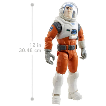 Figura Buzz Lightyear com indicação de 30,48 cm de altura