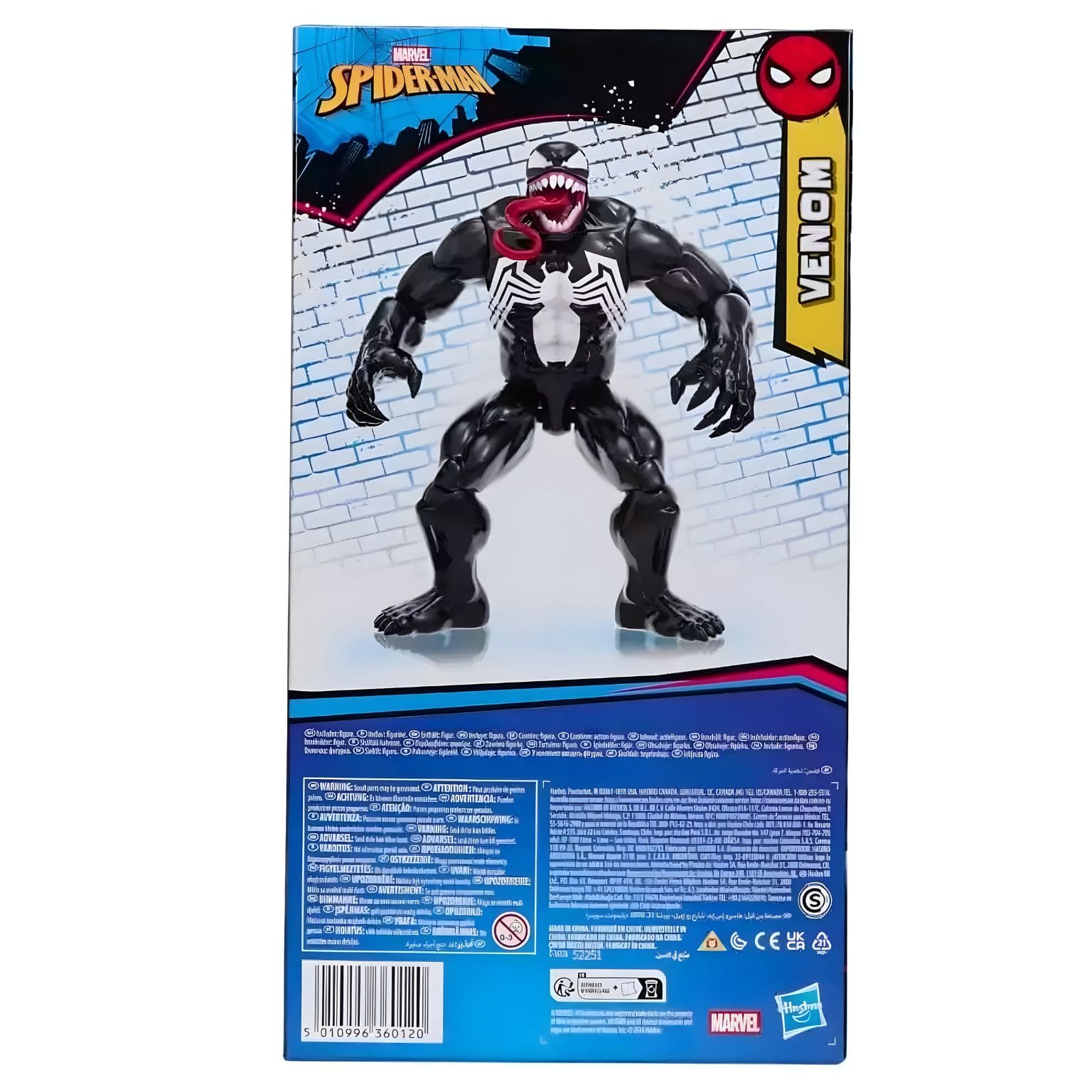 Figura de ação Spider-Man Venom para criar histórias heroicas