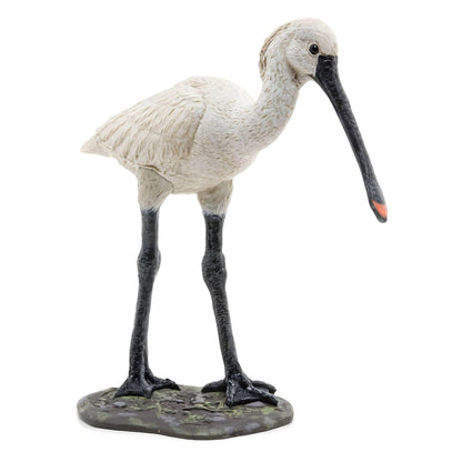 Figura de borracha espátula-comum em detalhe