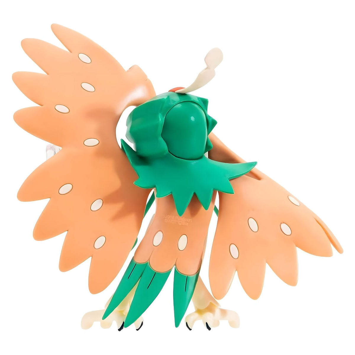 Decidueye – figura Pokémon articulada com ação de batalha