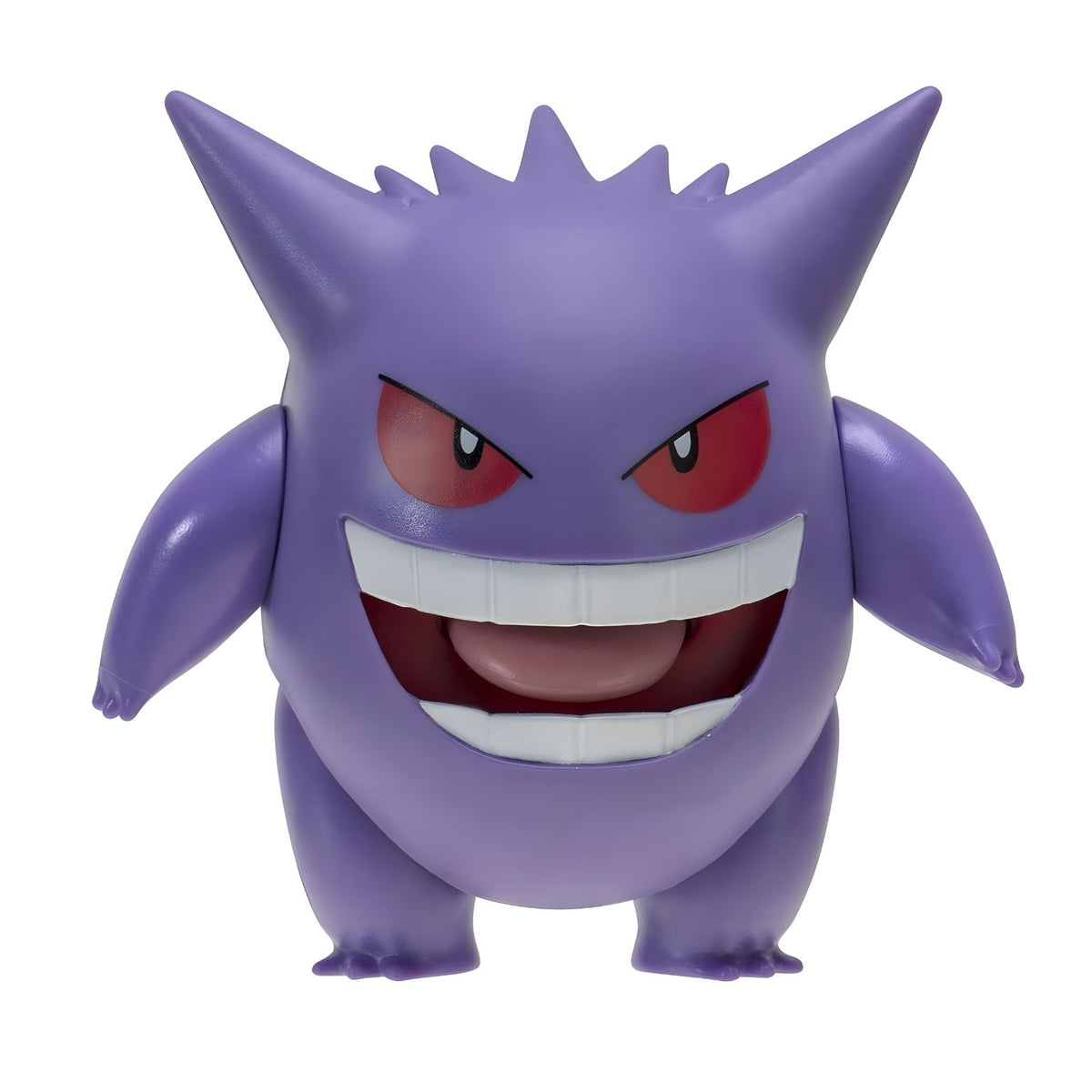 Figura Pokémon Gengar com expressão travessa característica