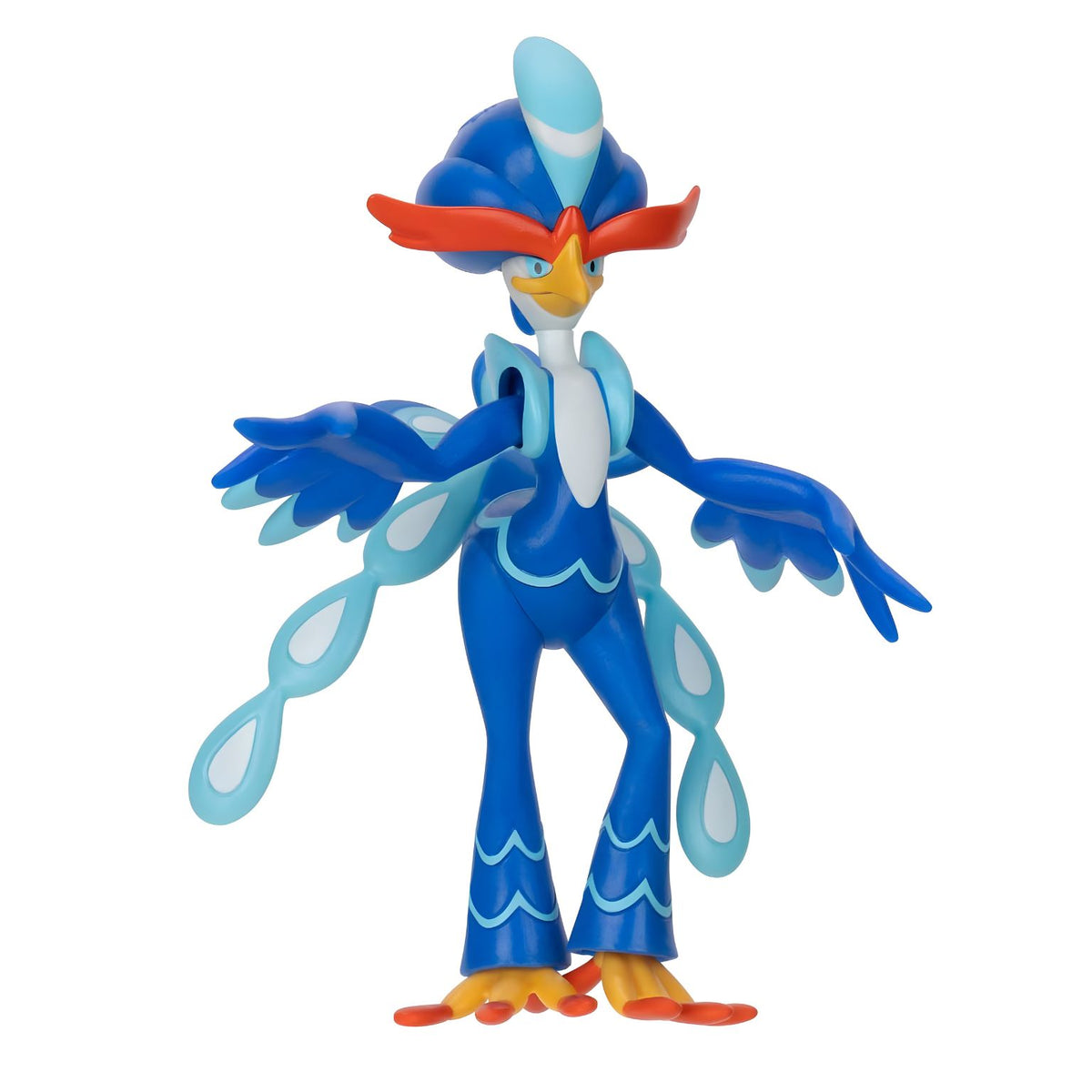 Quaquaval em figura de ação Pokémon da Jazwares