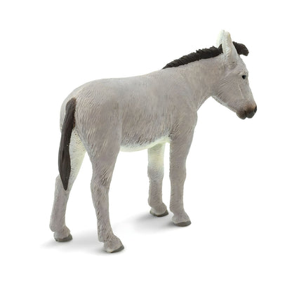 Figura de borracha Burro vista de três quartos