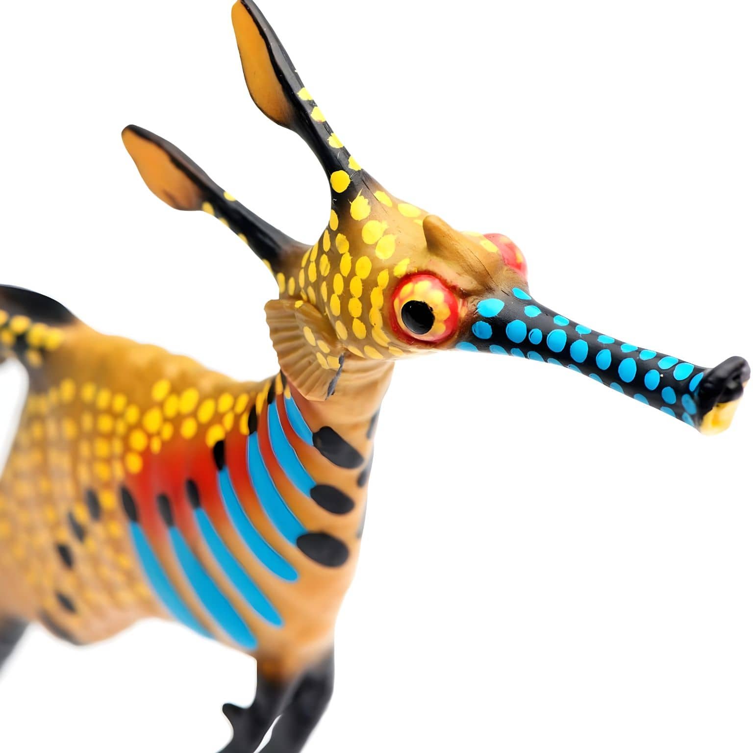 Figura de borracha Dragão marinho em outra perspetiva