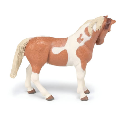 Figura de Borracha Égua Malhada virada para a direita