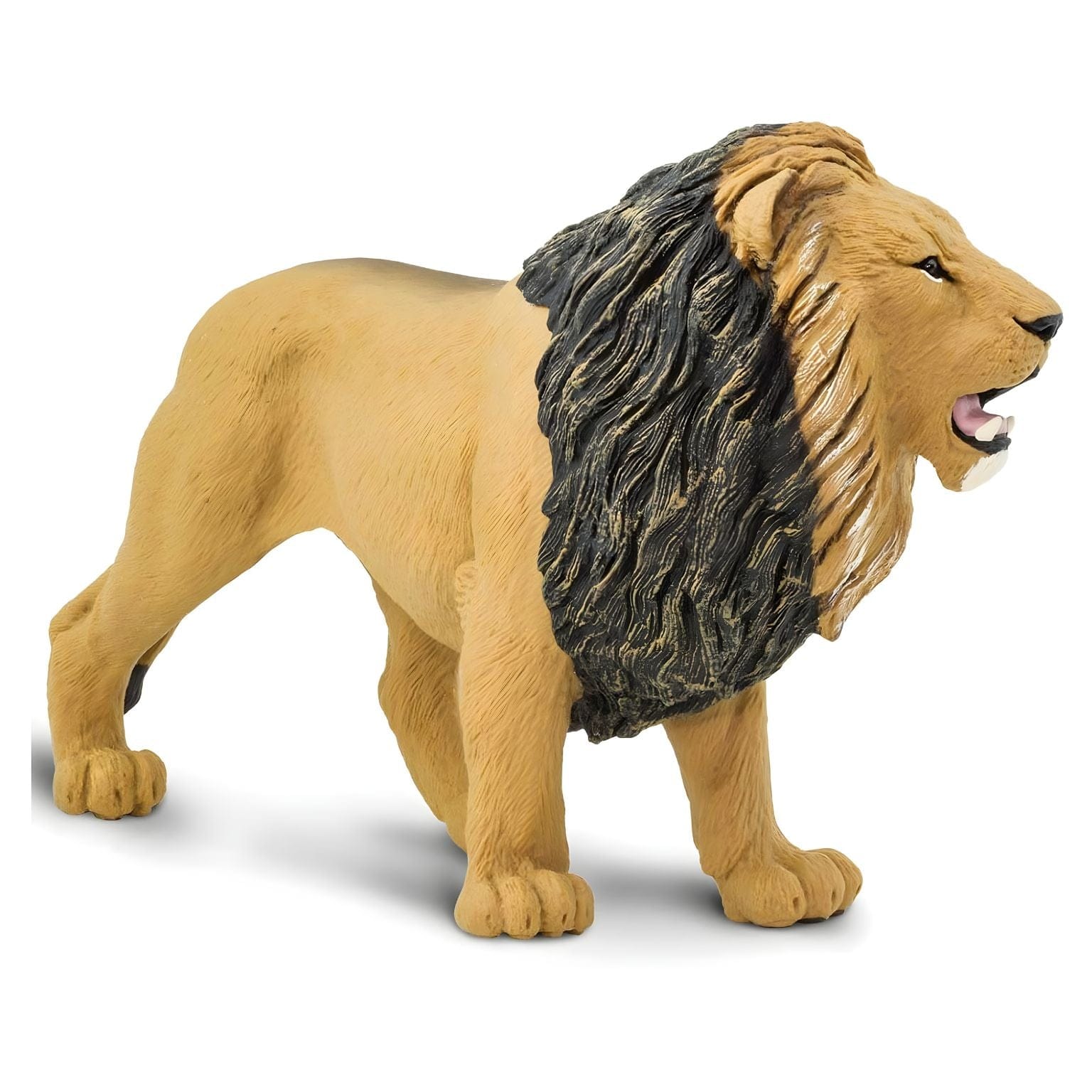 Figura de borracha Leão com vista adicional