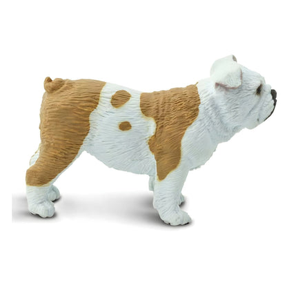 Figura de borracha Buldogue virado para a direita