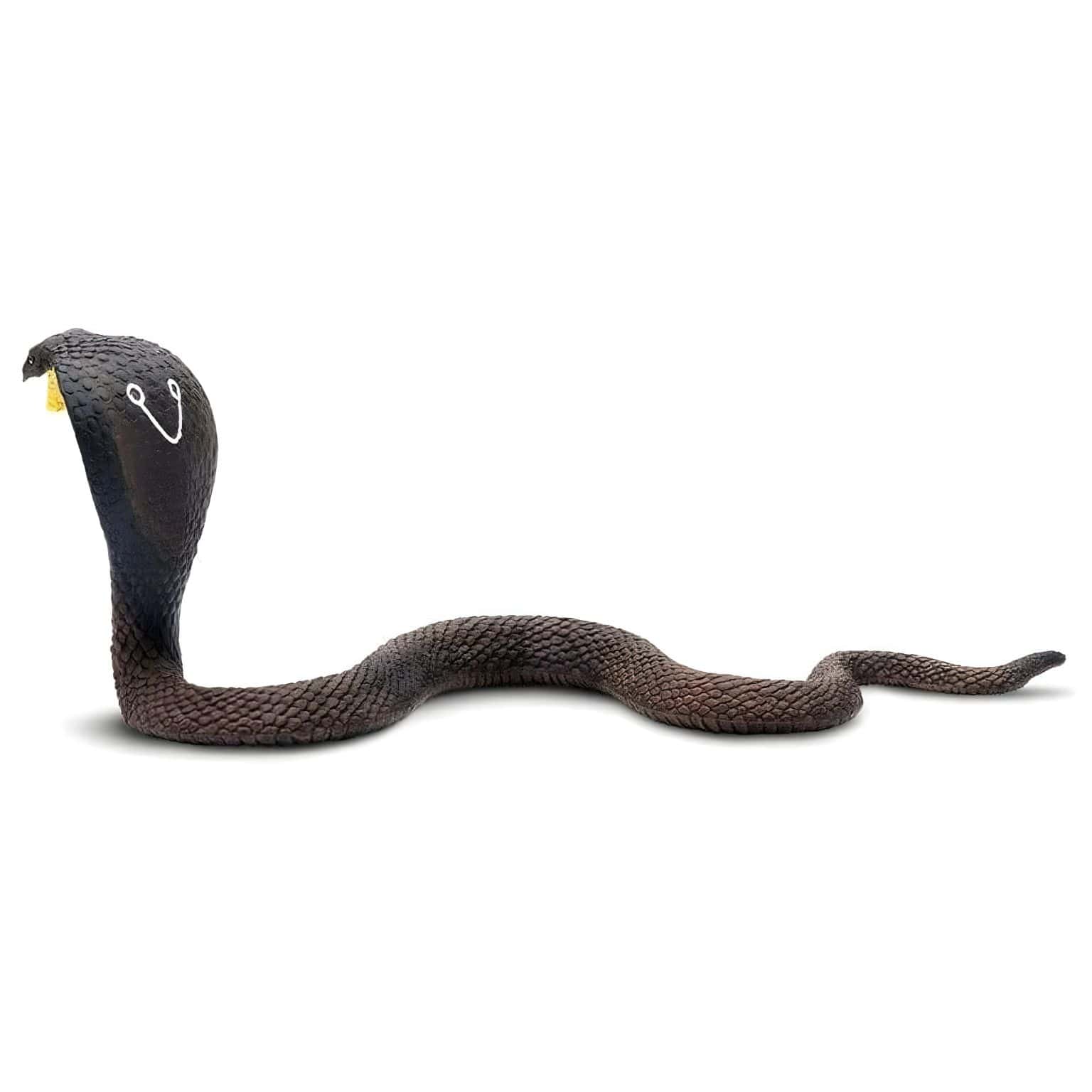 Figura de borracha Cobra Naja em detalhe