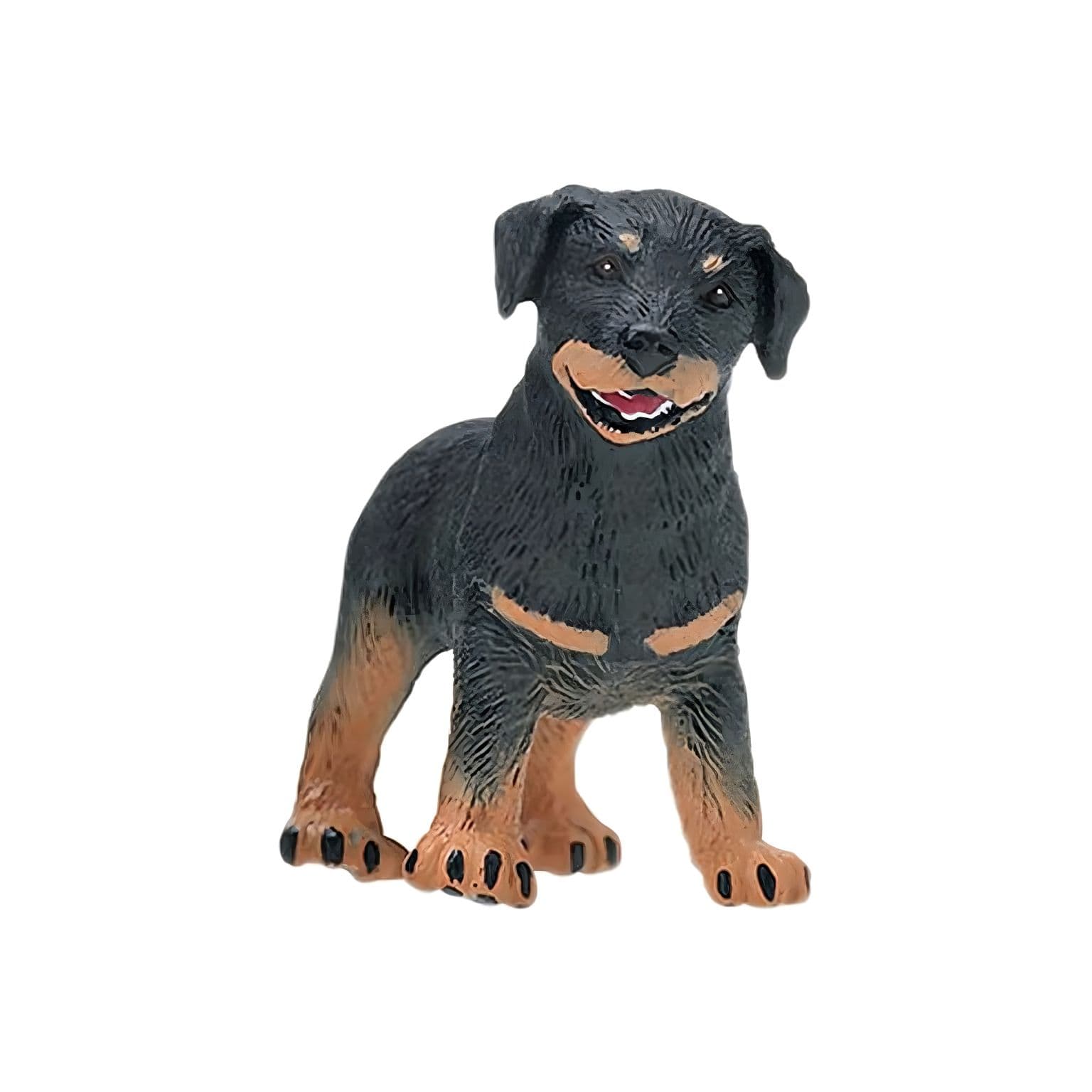 Figura de borracha Cria Rottweiler