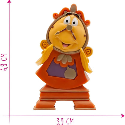Detalhe da Figura de Borracha Disney Horloge para brincadeiras de fantasia
