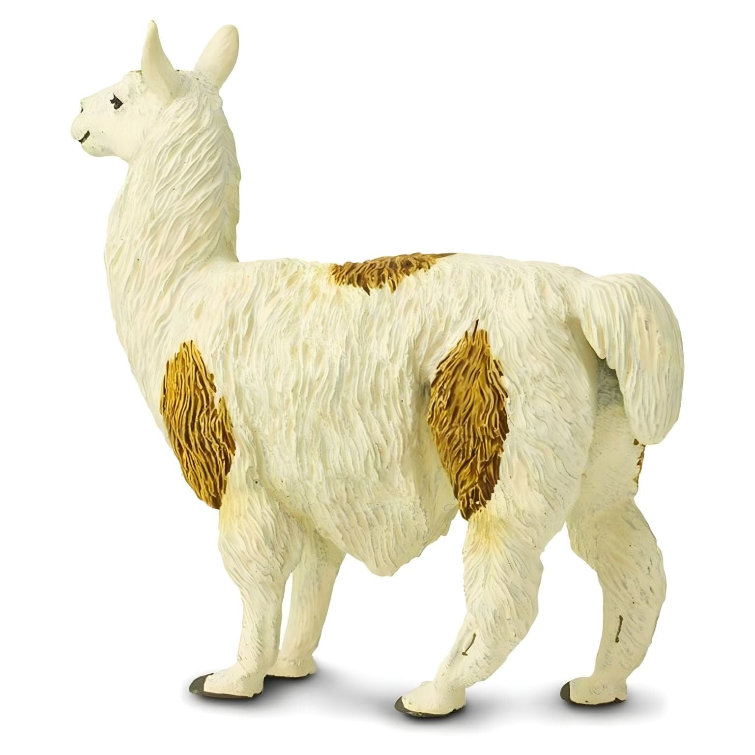 Figura de borracha Lama em detalhe