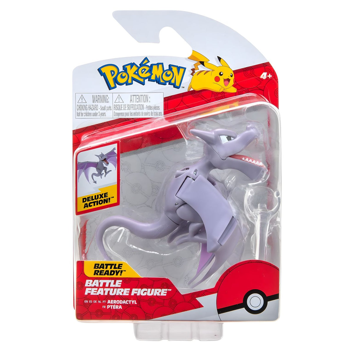 Figura de Batalha Pokémon Aerodactyl da Jazwares