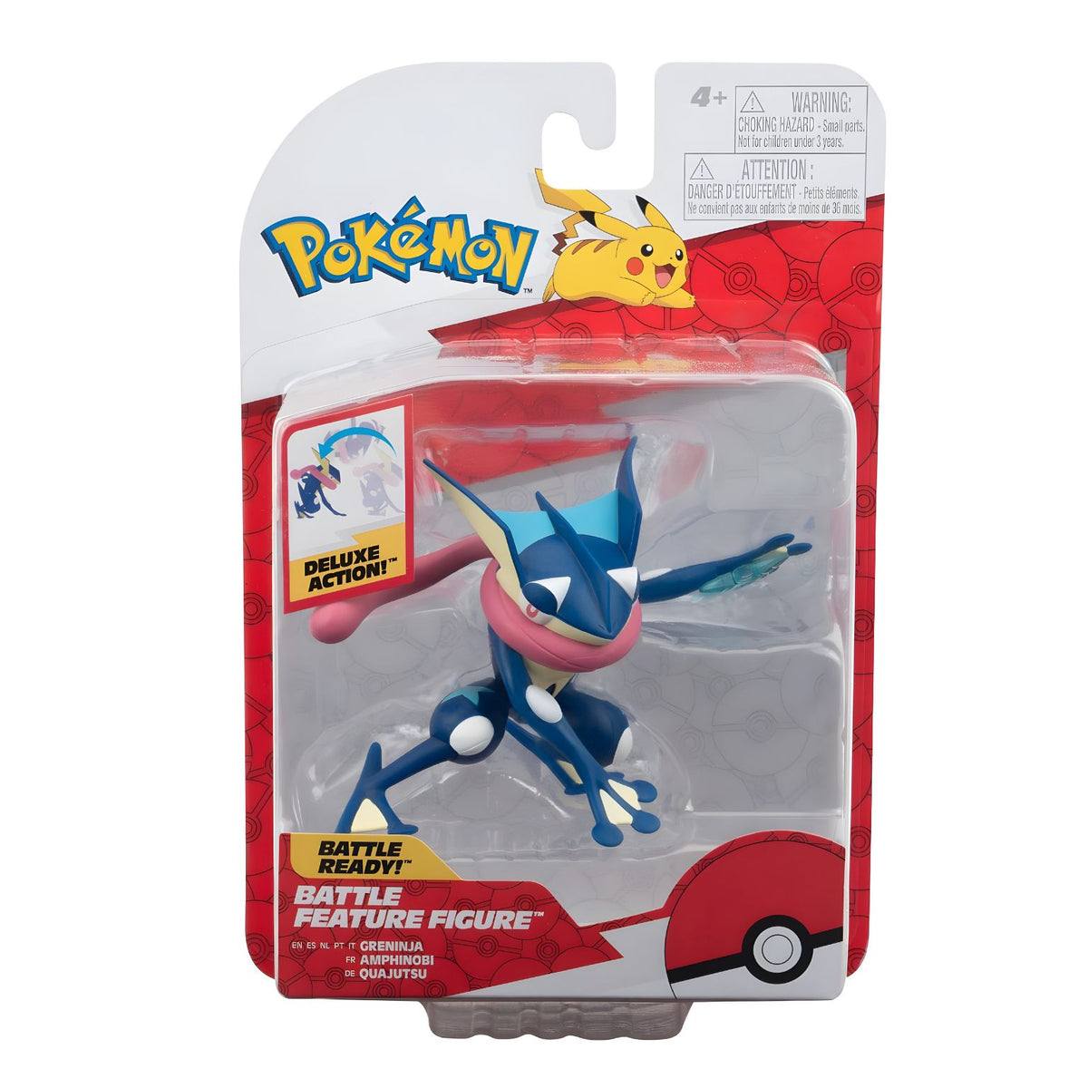 Figura de Batalha Pokémon Greninja