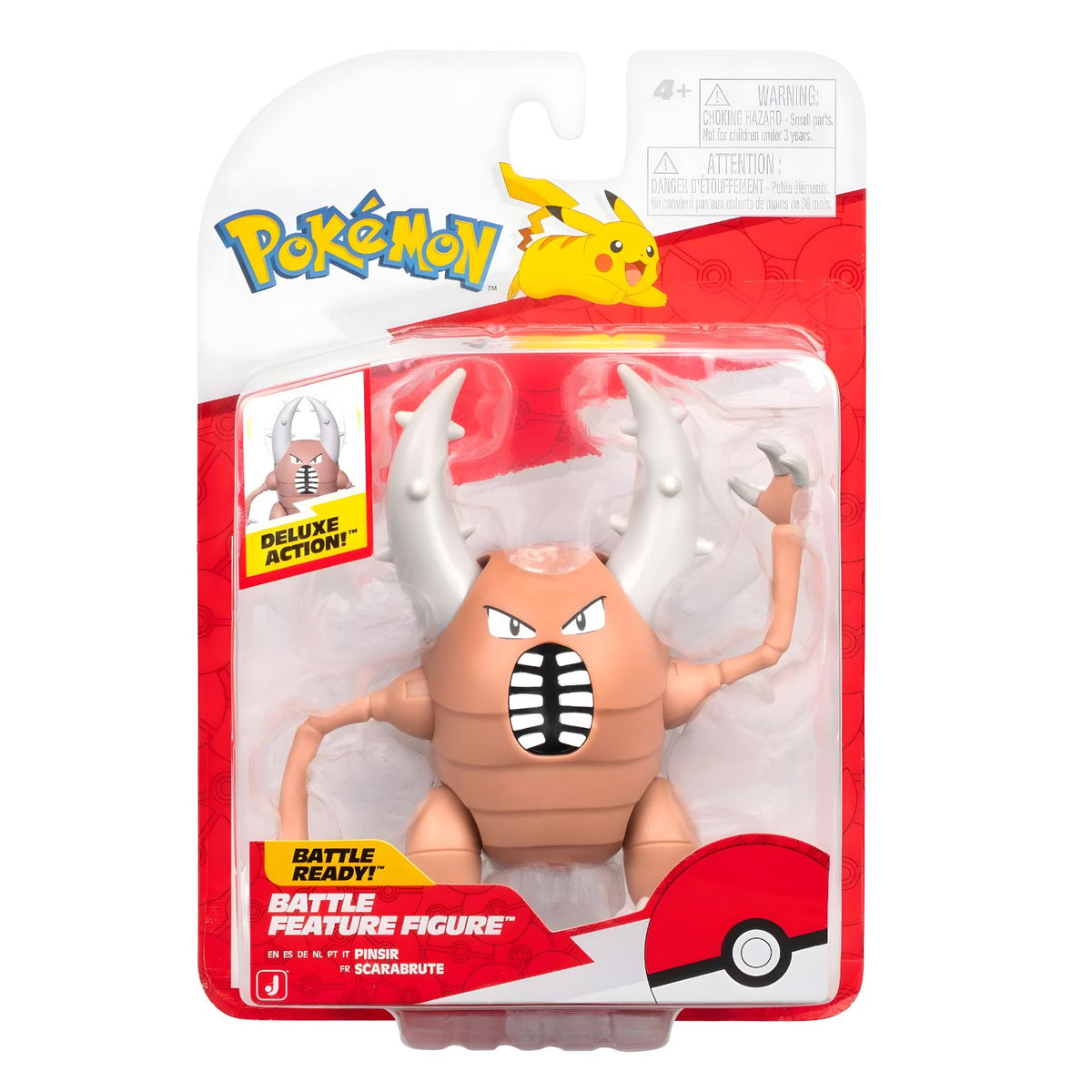 Figura de Batalha Pokémon Pinsir da Jazwares