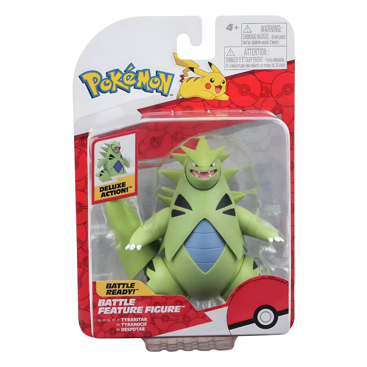 Figura de Batalha Pokémon Tyranitar