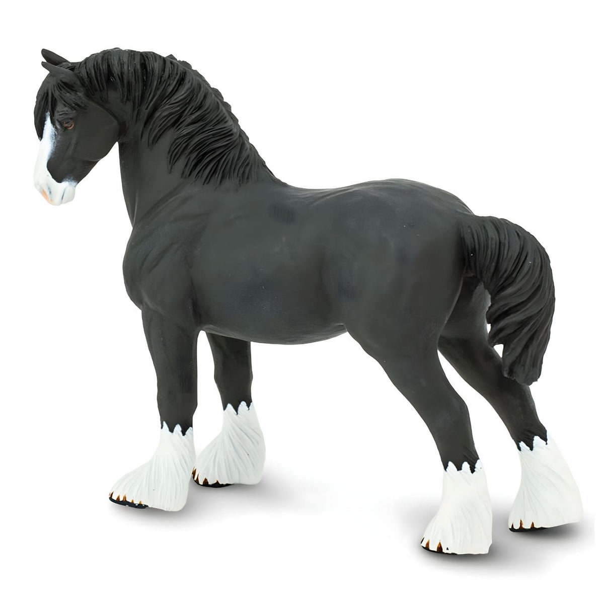 Figura de garanhão Shire Safari Ltd para brincadeiras inspiradas no mundo equestre