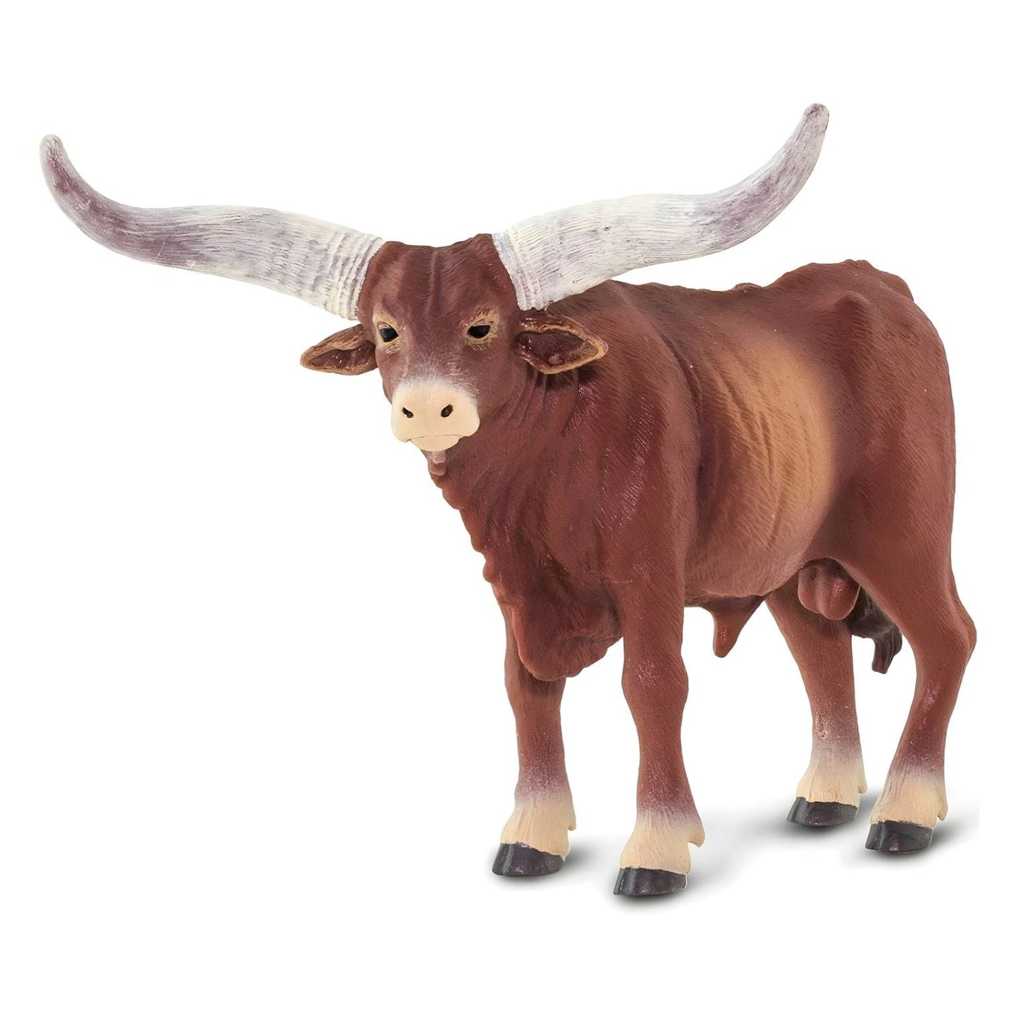 Figura de borracha Touro Ankole Watusi