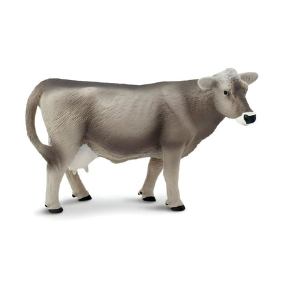 Figura de borracha Vaca marrom suíça