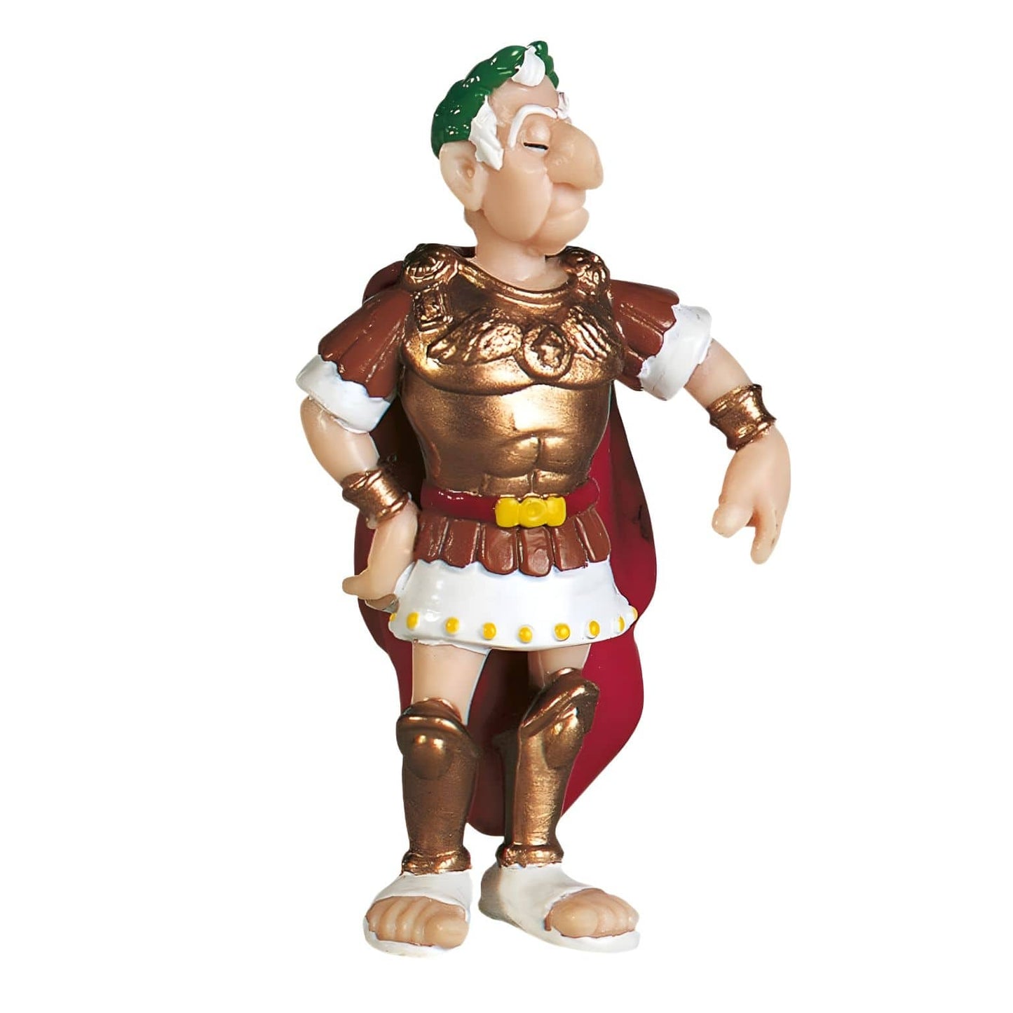 Figura de Borracha Julius Caesar inspirada na Roma Antiga para brincadeira histórica