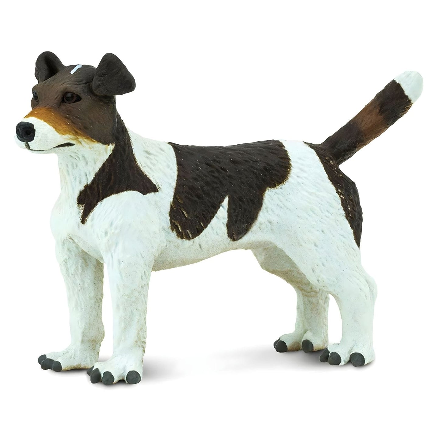 Figura de borracha Jack Russell Terrier em destaque