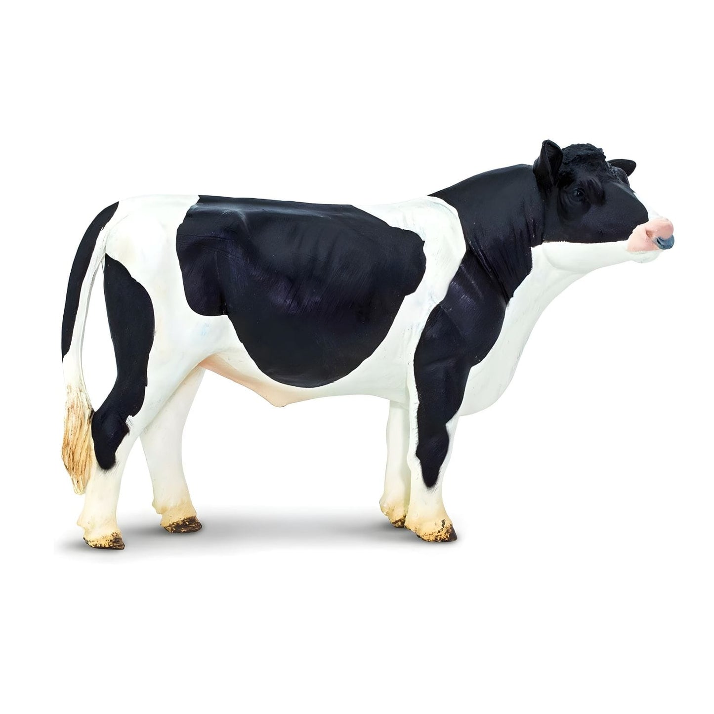 Figura de borracha Touro Holstein-malhado