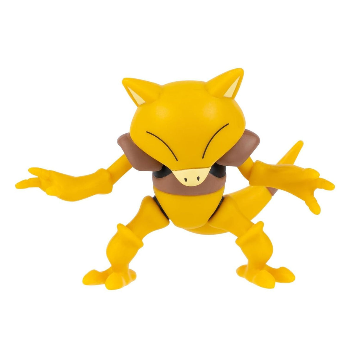 Figuras de ação Pokémon Beldum, Monferno e Abra em conjunto