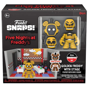 Five Nights at Freddy's - Freddy Dourado com Sala de Armazenamento